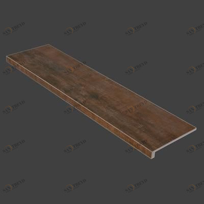 Граните Вуд Эго ступень темно-коричневый матовая 1200x320 Керамика Будущего sun-id-323482