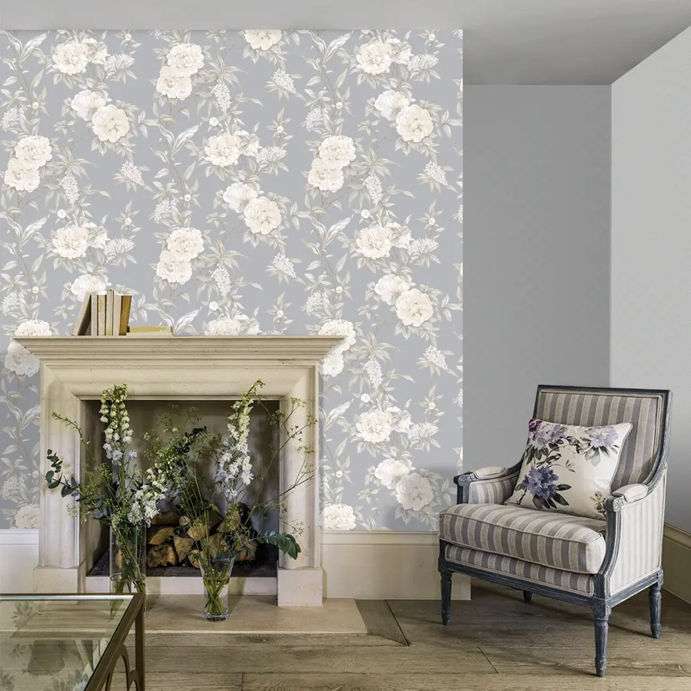 Обои флизелиновые Erismann Impression серые 1.06 м 3639-5 STLM-2212132 - Вид №2