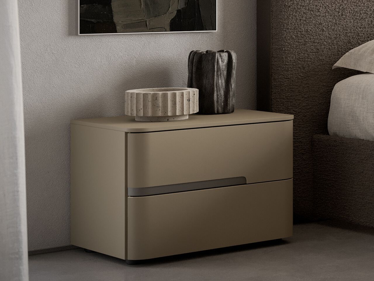 Деревянная тумбочка с ящиками Santalucia Mobili опал ARCH-00046379 - Вид №2