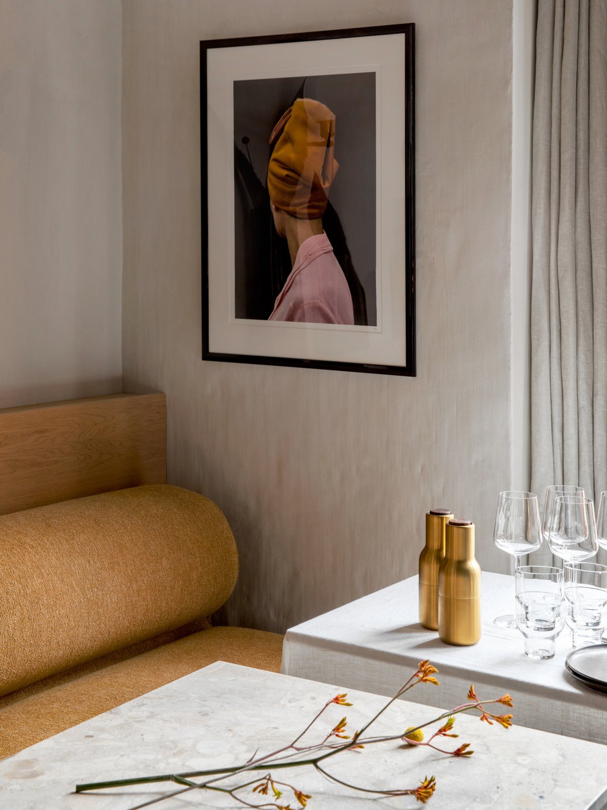 9325149 MENU Стол-колонна Harbour, 60x70, со звездообразным основанием Столовая  - Вид №10