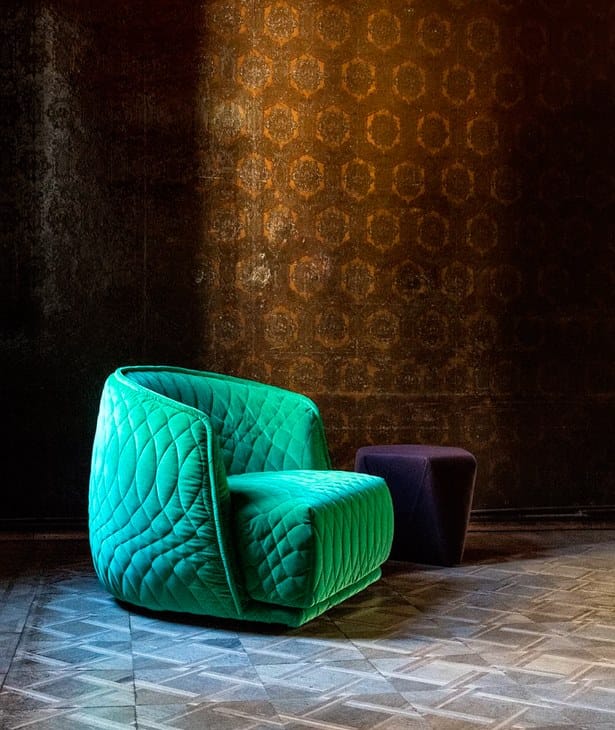 Тканевое кресло с подлокотниками MOROSO Redondo ARCH-00017166 - Вид №4