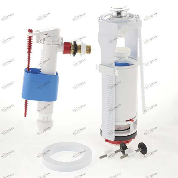 Арматура Ани Пласт с боковой подводкой 1/2 метал.резьба-кнока хром WC8020C WC8020C 14143