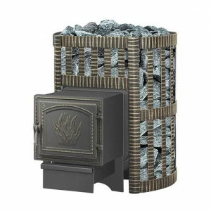 Банная печь каменка Везувий Легенда Ковка 12 (261)