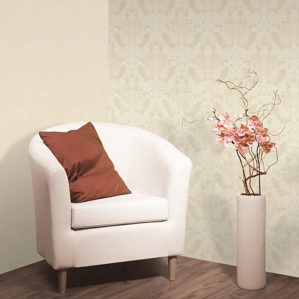 Обои флизелиновые Erismann Elegance бежевые 1.06 м 4562-4 STLM-2017601 - Вид №2