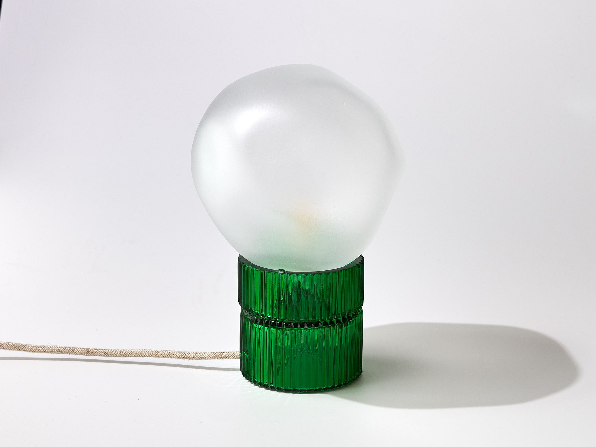 Настольная лампа из дутого стекла Studio Bojola TELLO+NUVOLA ICED ARCH-00093366 - Вид №2