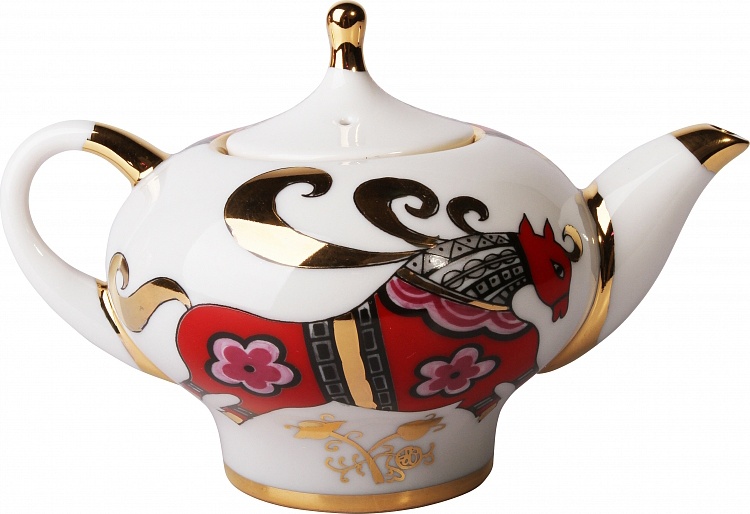 82220 Чайник заварной Фарфоровый Императорский фарфоровый завод Россия 