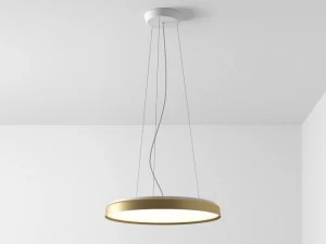 LUCEPLAN Светодиодная подвесная лампа из анодированного алюминия Compendium plate D81ps