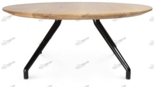 Wagner Круглый журнальный столик для гостиной W-table sun-id-1374943