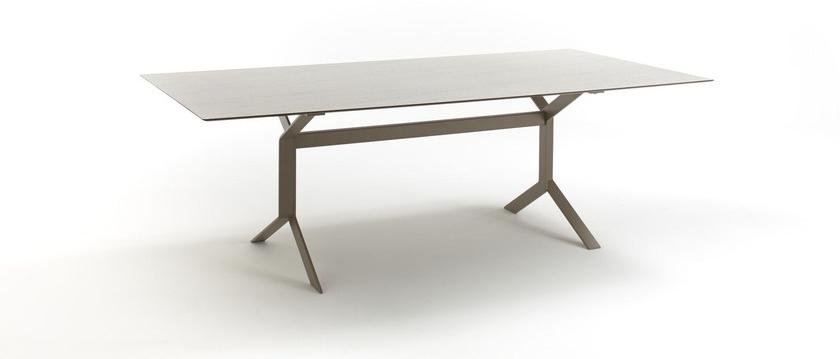 Roberti Прямоугольный садовый стол из стали Key west sun-id-1406906 - Вид №1