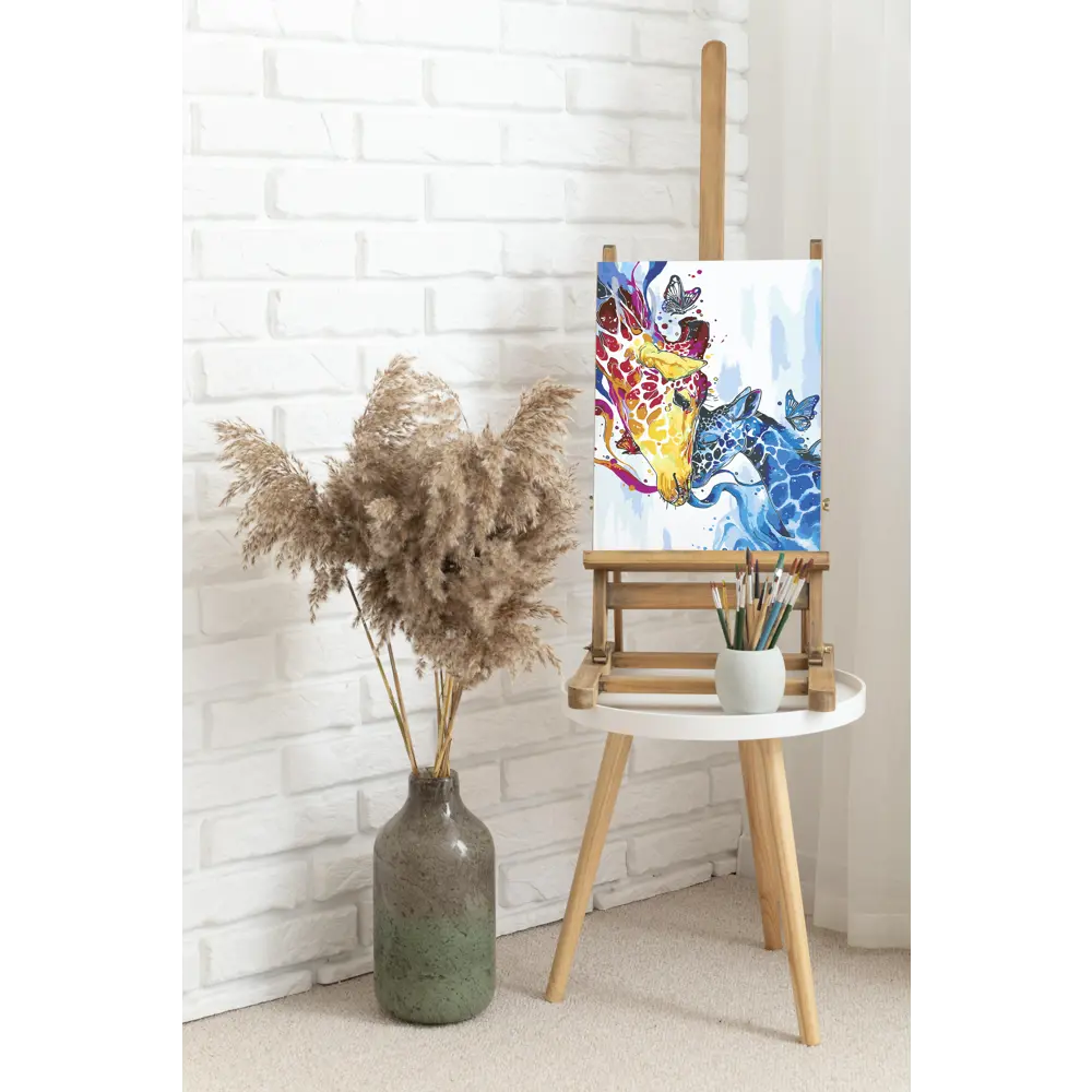 Картина по номерам Огонь и лед 30х40 см FBRUSH STLM-2032893 - Вид №2