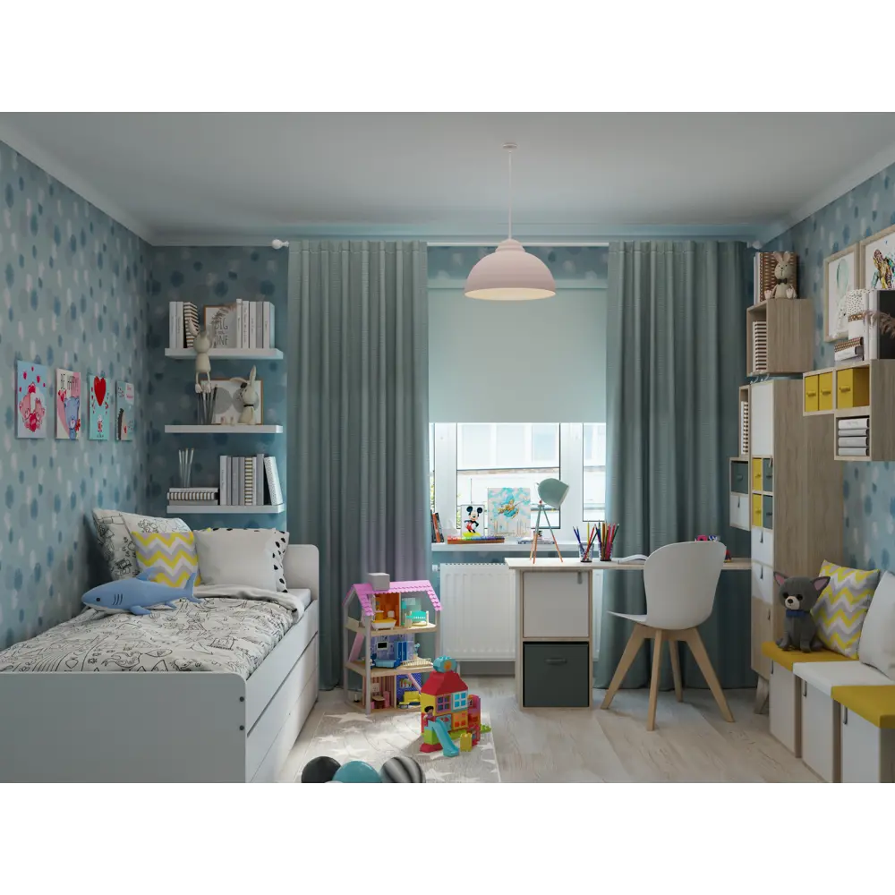 Вставка крестовая SPACEO KUB 380х315 мм, дерево, цвет дуб STLM-2052229 - Вид №5