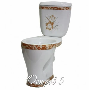 1030110 Компакт унитаз с бачком Белый Лобненский Стройфарфор  Россия