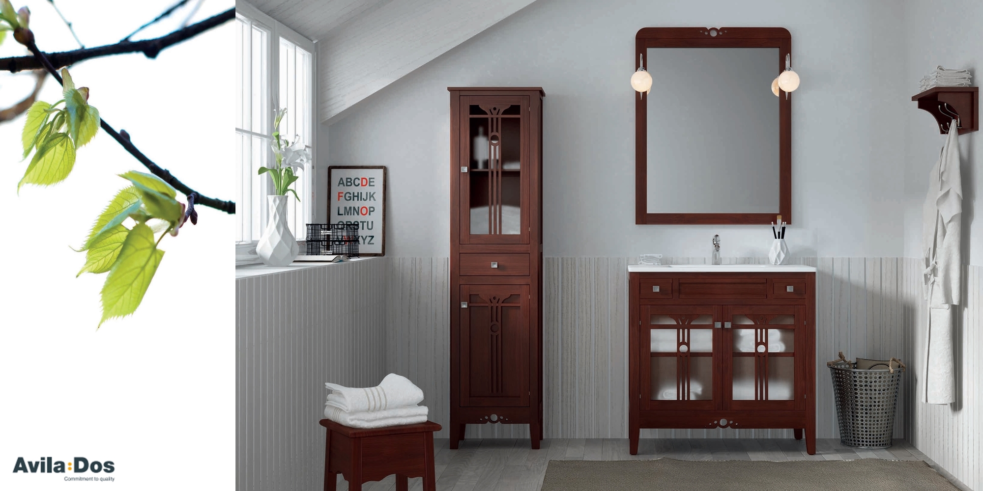 Avila Dos Комплект мебели LIRA 03 NATURAL WOOD LIRA NATURAL WOOD 010502027 - Вид №1