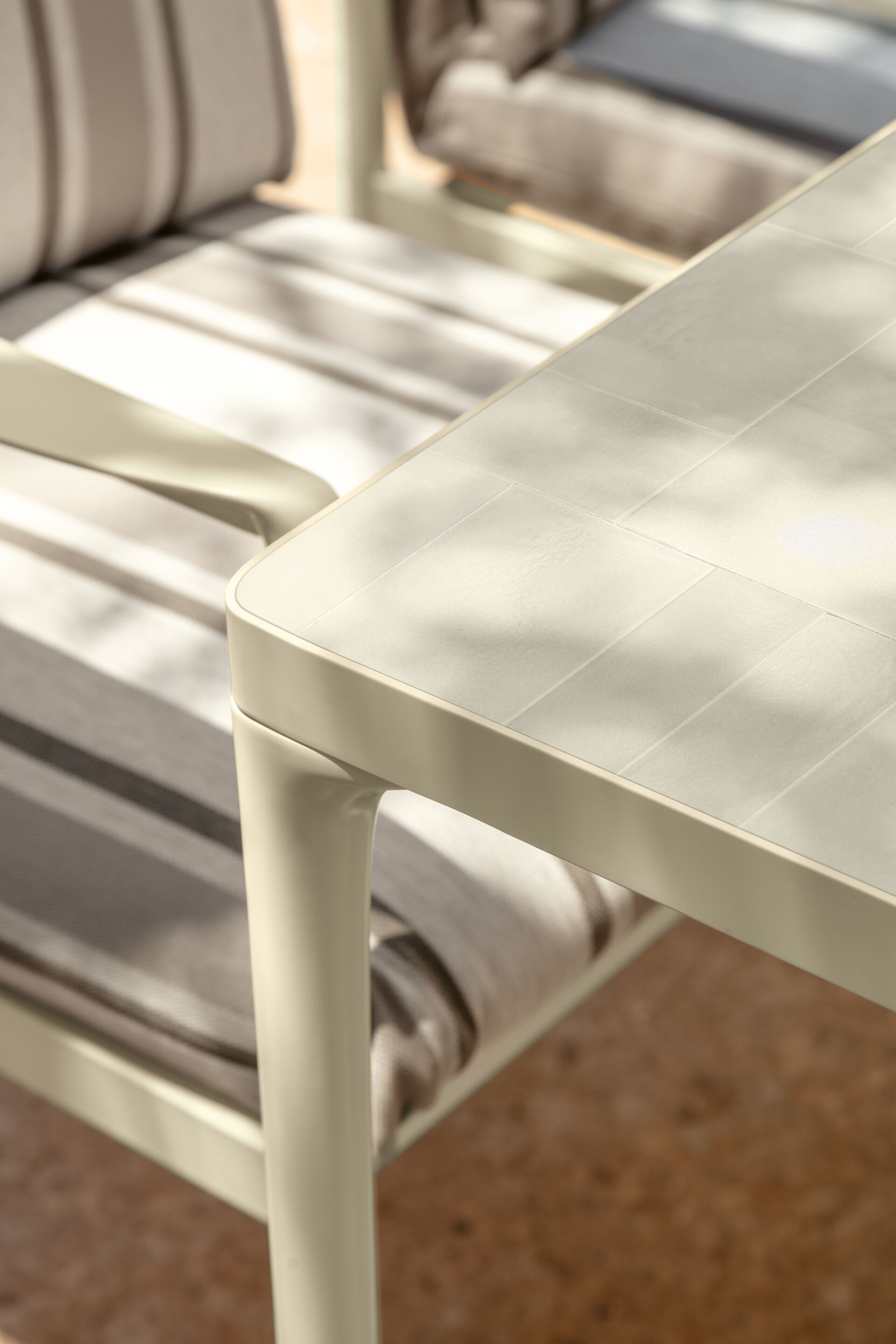 Алюминиевый квадратный садовый стол Talenti Nalu ARCH-00094330 - Вид №2