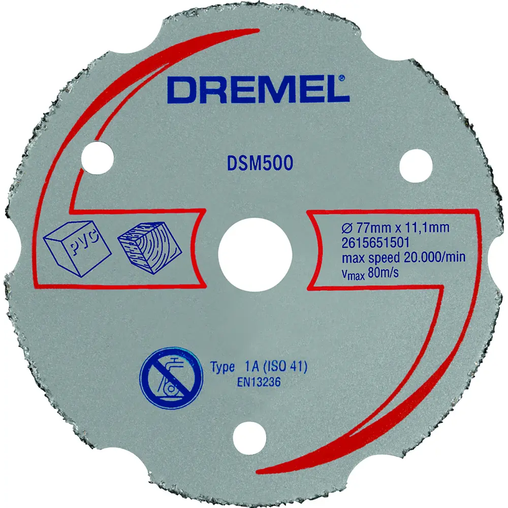 Круг отрезной карбидный для DSM500 Dremel, 77 мм 82763807 STLM-2000421 
