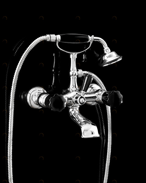 DDMRBL333M Кран для ванны настенный Black Morris Devon&Devon 