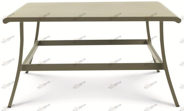 Ethimo Садовый столик квадратный из стали Elisir sun-id-1357925