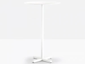 Pedrali Квадратный высокий стол с основанием 4 звезды Bold