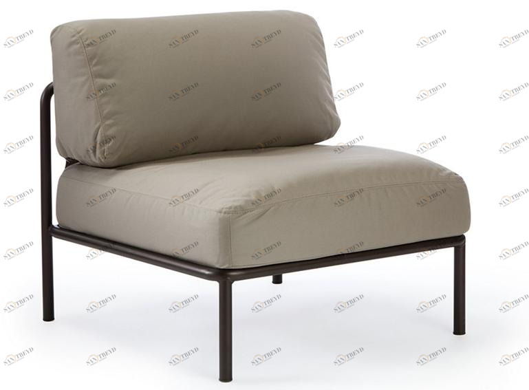 Vermobil Модульное садовое кресло из акриловой ткани Miami Mi609