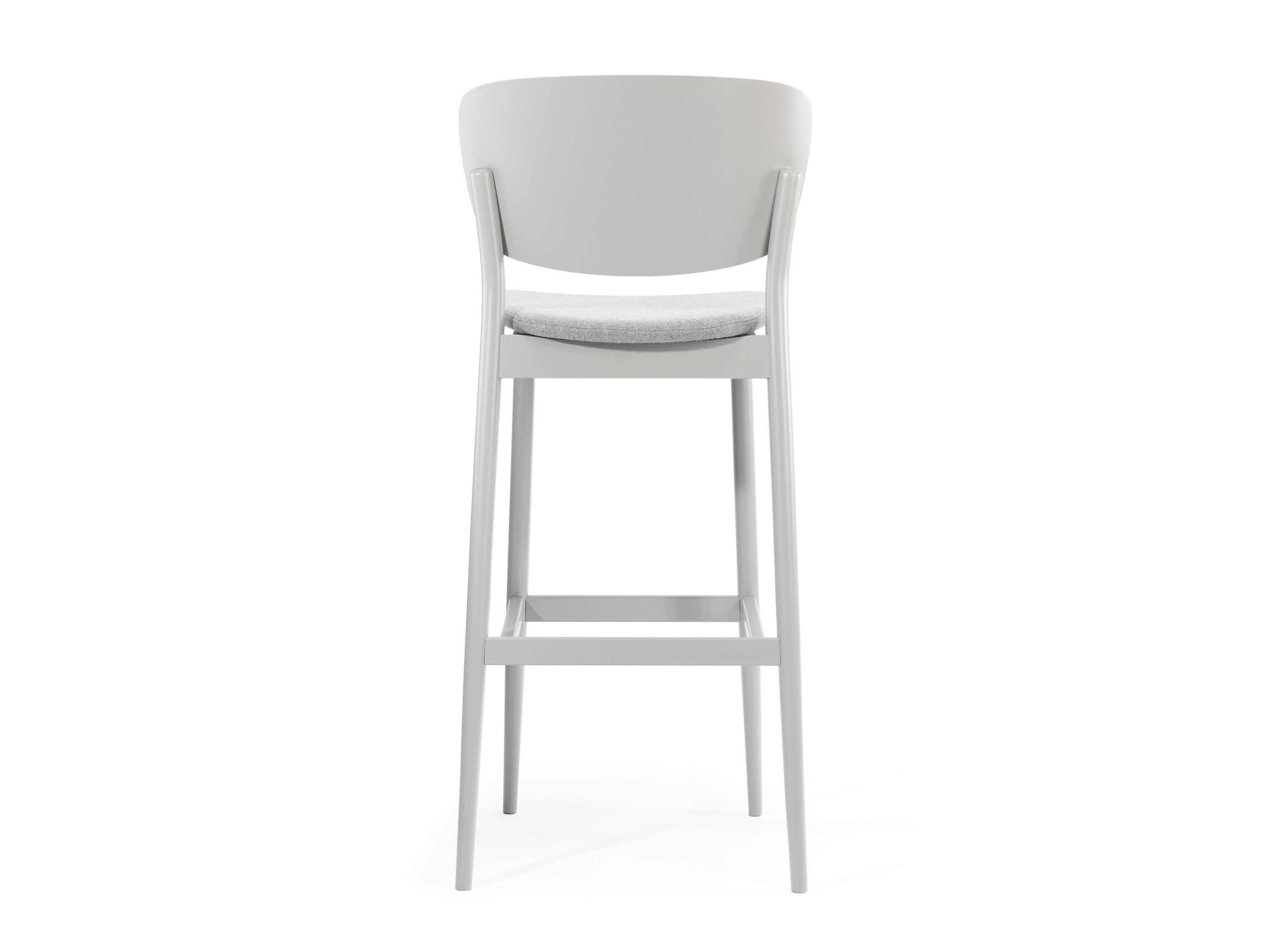 Деревянный барный стул с мягким сиденьем TON VALENCIA 313 383 ARCH-00084007 - Вид №3