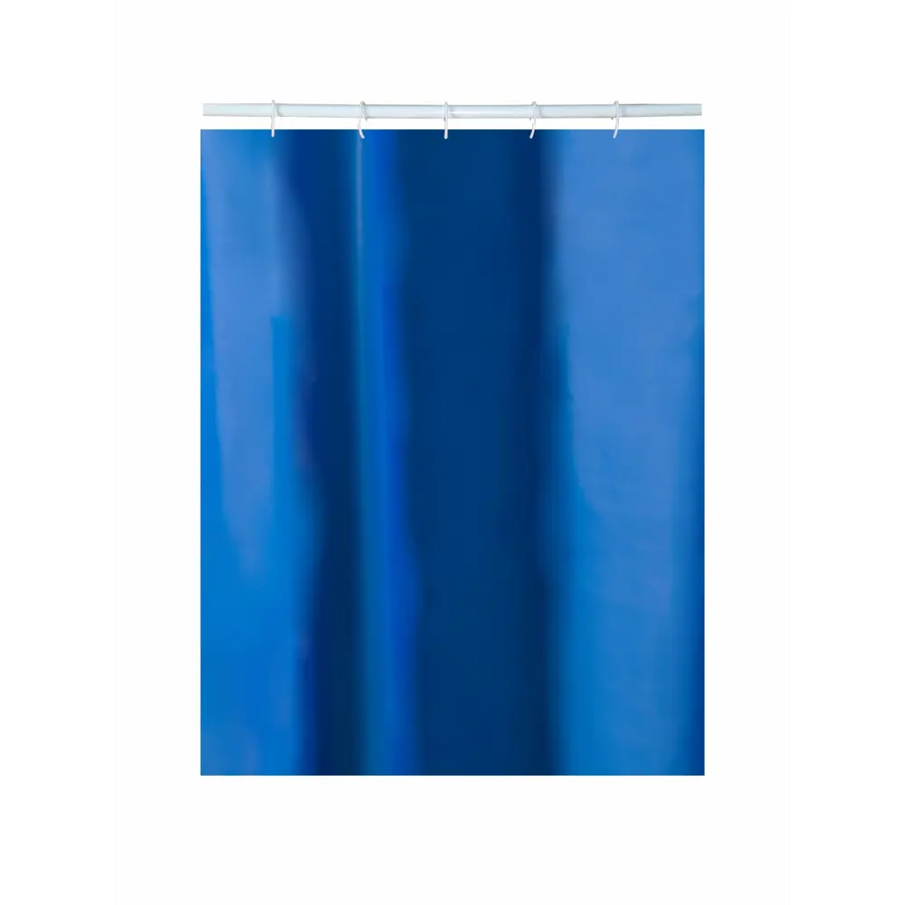 Штора для ванной Delphinium Эва 180x200 см PEVA цвет синий STLM-2156944