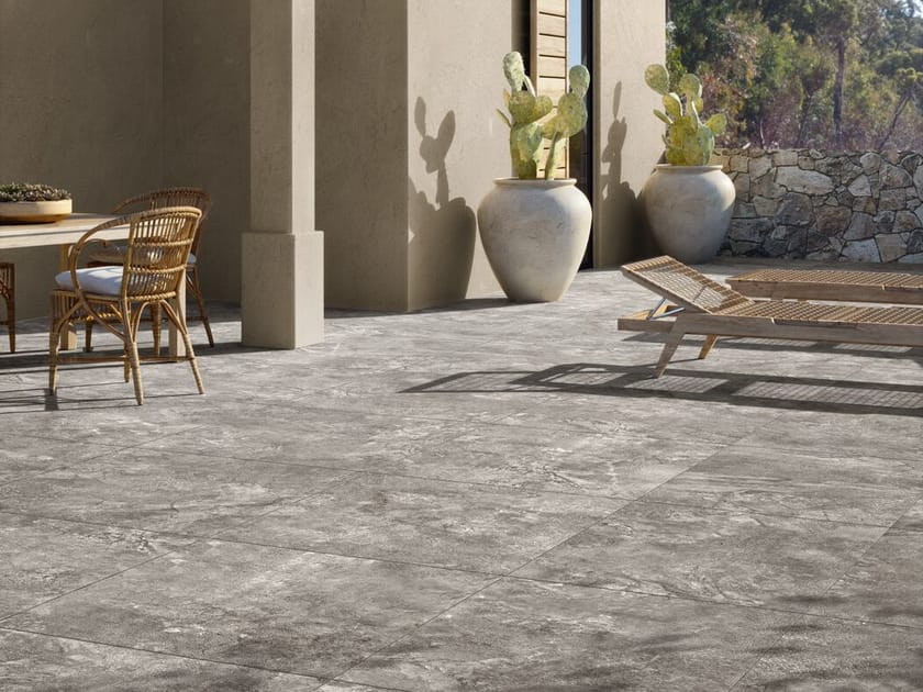 Напольное покрытие из керамогранита с эффектом камня CERAMICA FONDOVALLE 2.OUT ARCH-00063049