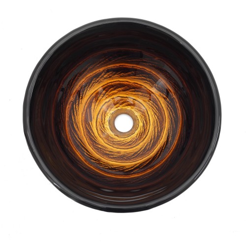 GV-693-19mm Накладная раковина на столешницу  прямоугольная Krausru  - Вид №8