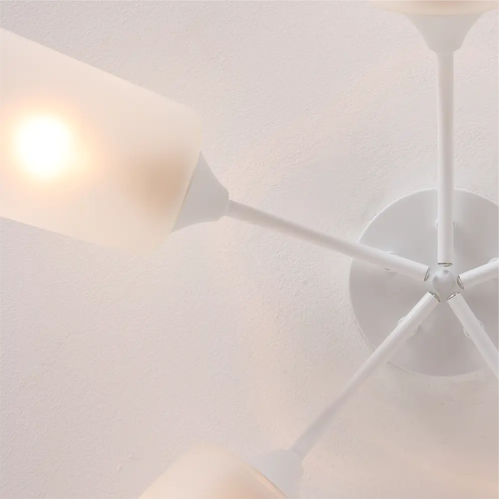 Люстра потолочная «Arido» 23700-5 5 ламп 15 м² цвет белый SCHAFFNER STLM-2044961 - Вид №9