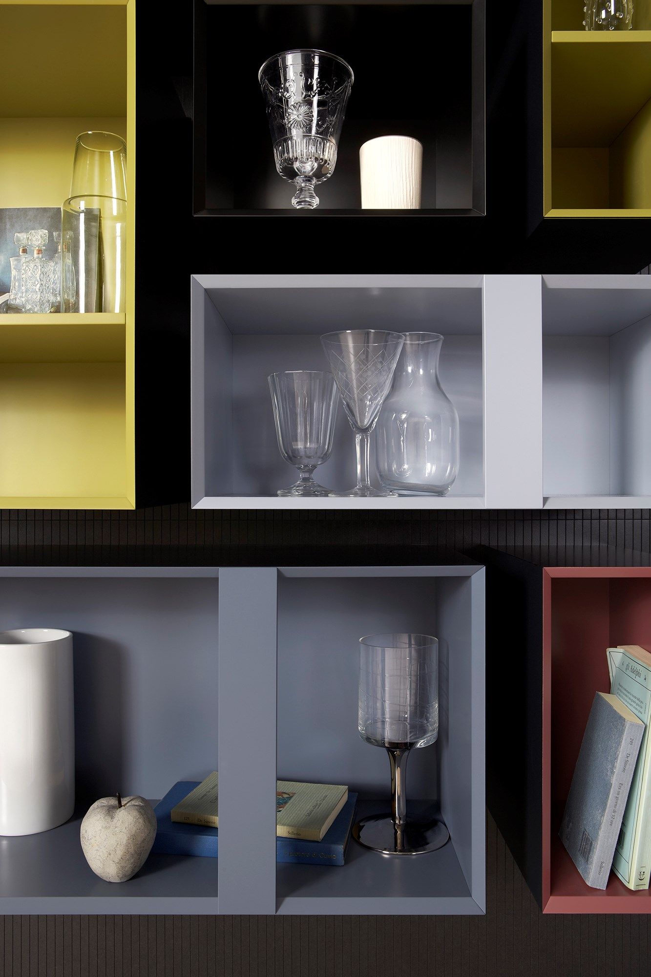 Книжный шкаф с подвесным днем Capo d’Opera Multibox ARCH-00027676 - Вид №3