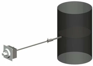 LA NORDICA EXTRAFLAME Комплект зажимов для дымохода