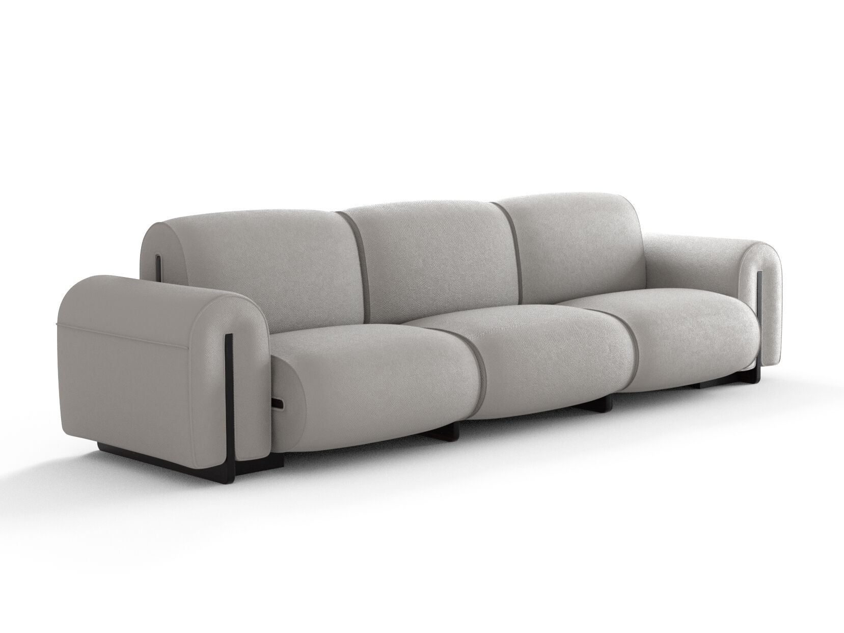 3-местный тканевый диван Natuzzi Italia COLLE ARCH-00125867 - Вид №2