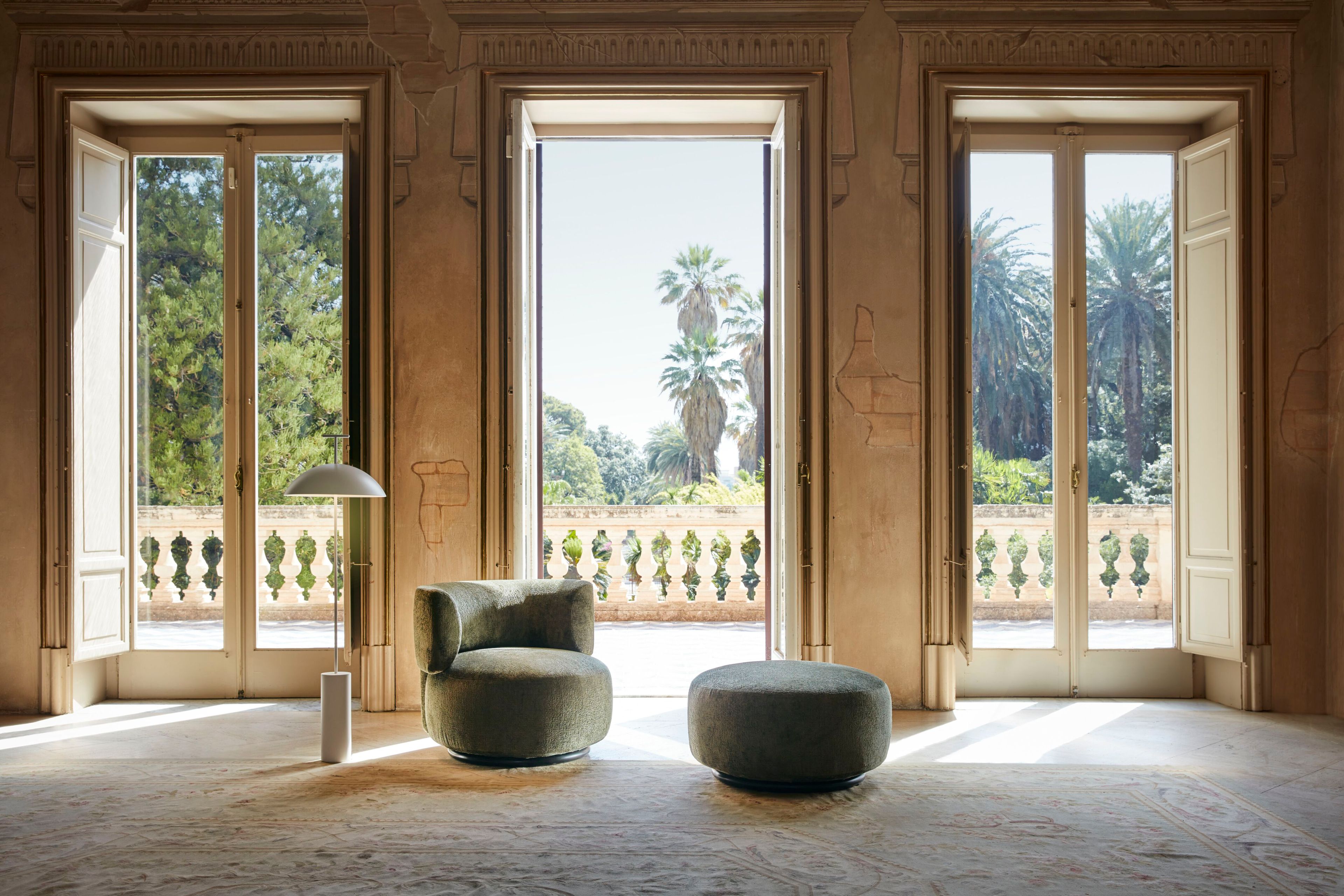 Тканевое вращающееся кресло Kartell K-Waiting ARCH-00147333 - Вид №3