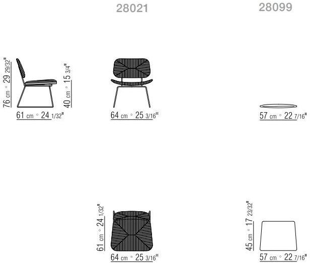 Flexform Санный стул Echoes sun-id-1373238 - Вид №3