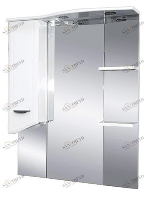 Зеркало Дрея-75 прав. (свет) MISTY 2312135