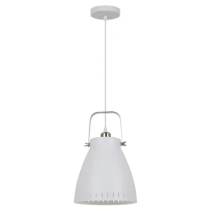 Светильник подвесной New York PL-428L, 1xE27x60 Вт, 3 м², цвет белый