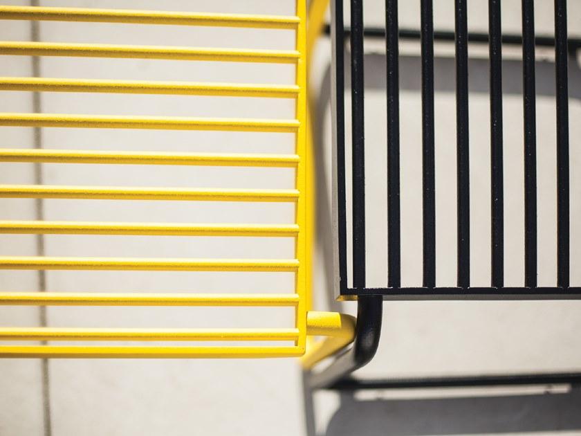 mmcité1 Стул для улицы из стали Stack Stc112/stc212 - Вид №2