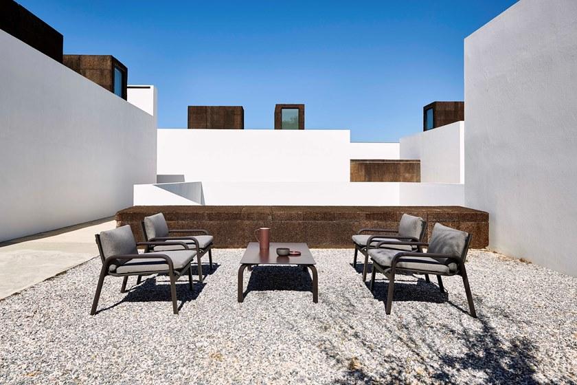 GANDIABLASCO Штабелируемое кресло batyline® с подлокотниками Stack sun-id-1431496 - Вид №8