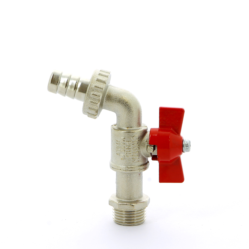 Кран шаровой Н-штуцер садовый GAR бабочка ITAP 1/2" 16812 - Вид №3