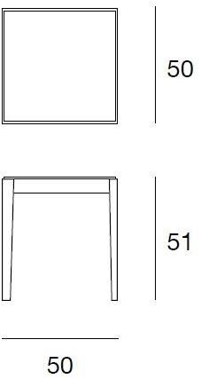 Pacini & Cappellini Низкий стол из cimento® Dominique 5370 - Вид №1