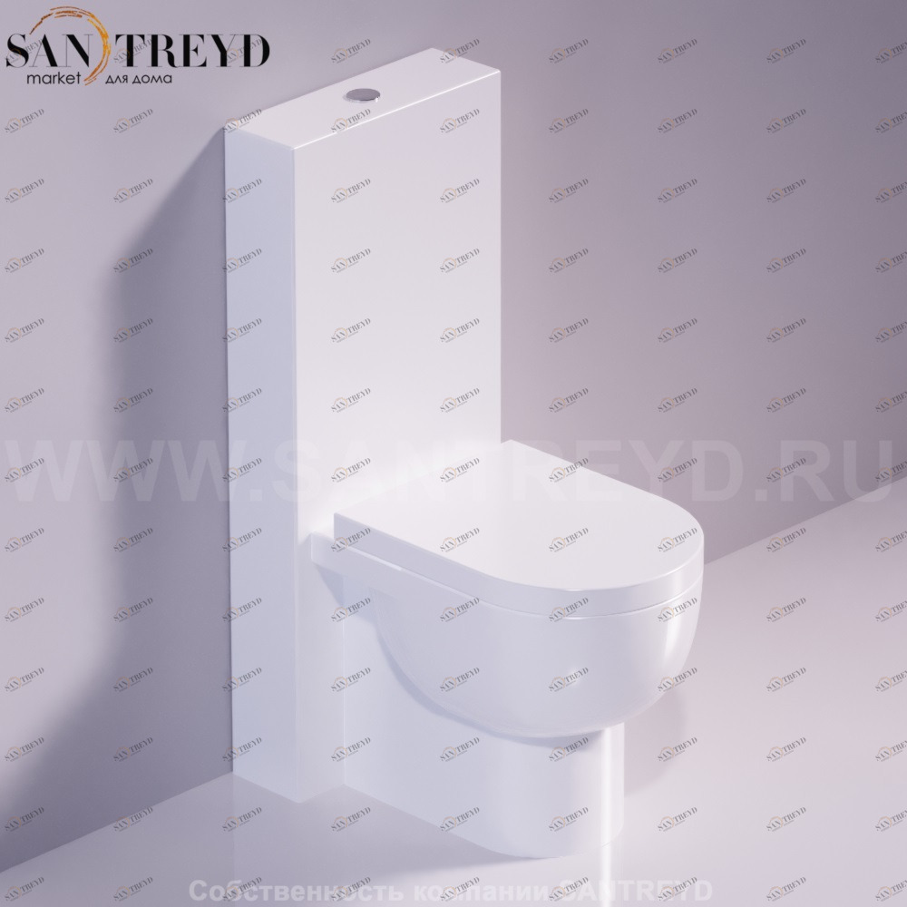 EL01BIANCO Компакт унитаз с бачком Белый Simas E-Line Италия