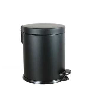 Контейнер для мусора Primanova D-412400-B 12 л металл цвет матовый черный