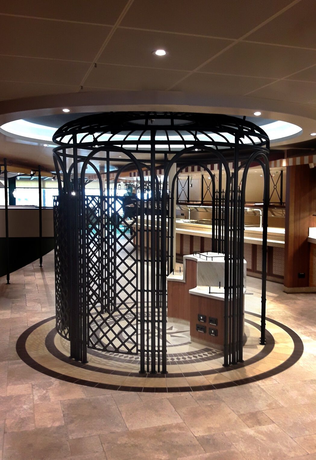 Окрашенная стальная беседка Crestani 2000 LIBERTY ARCH-00083188 - Вид №1