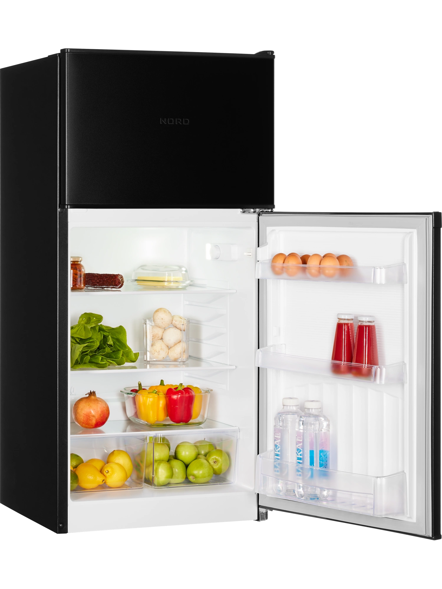 9291909 Холодильник с морозильником   NORD NRT 143 232 черный STDN-0151286 - Вид №2