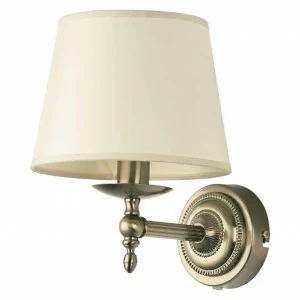 Бра с абажуром бежевое Roksana 16070 ALFA ROKSANA 00-3927809 Бежевый;золото