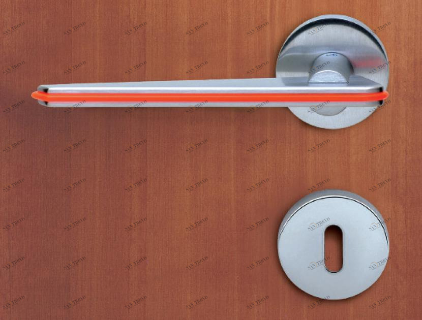 KLEIS Ручка на розетке с накладкой Tratto sun-id-1399779