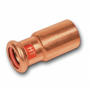 1122432818 SANHA 12243 пресс-фитинг солн.,медь, ниппель переходн. ВПр-НПр 28ax18 мм