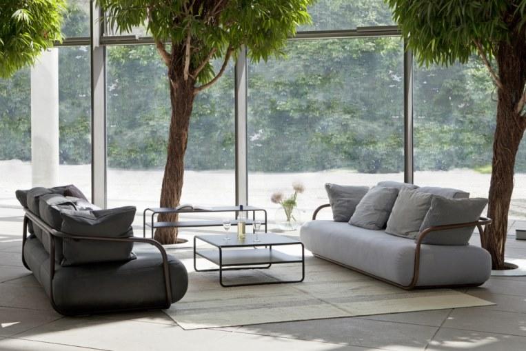 Thonet Низкий прямоугольный журнальный столик с журнальной полкой B 10 sun-id-1439430 - Вид №2