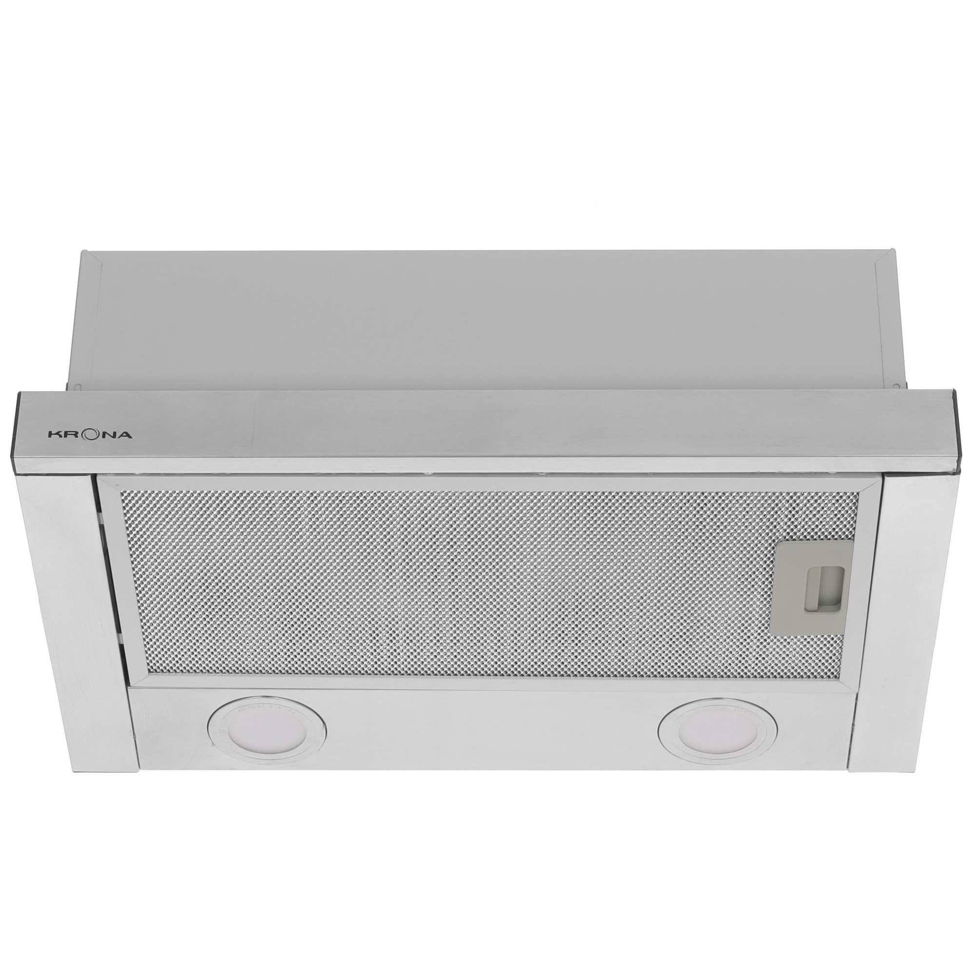 9063330 Вытяжка телескопическая KRONA KAMILLA T 500 INOX серый/серый STDN-0130207 - Вид №1