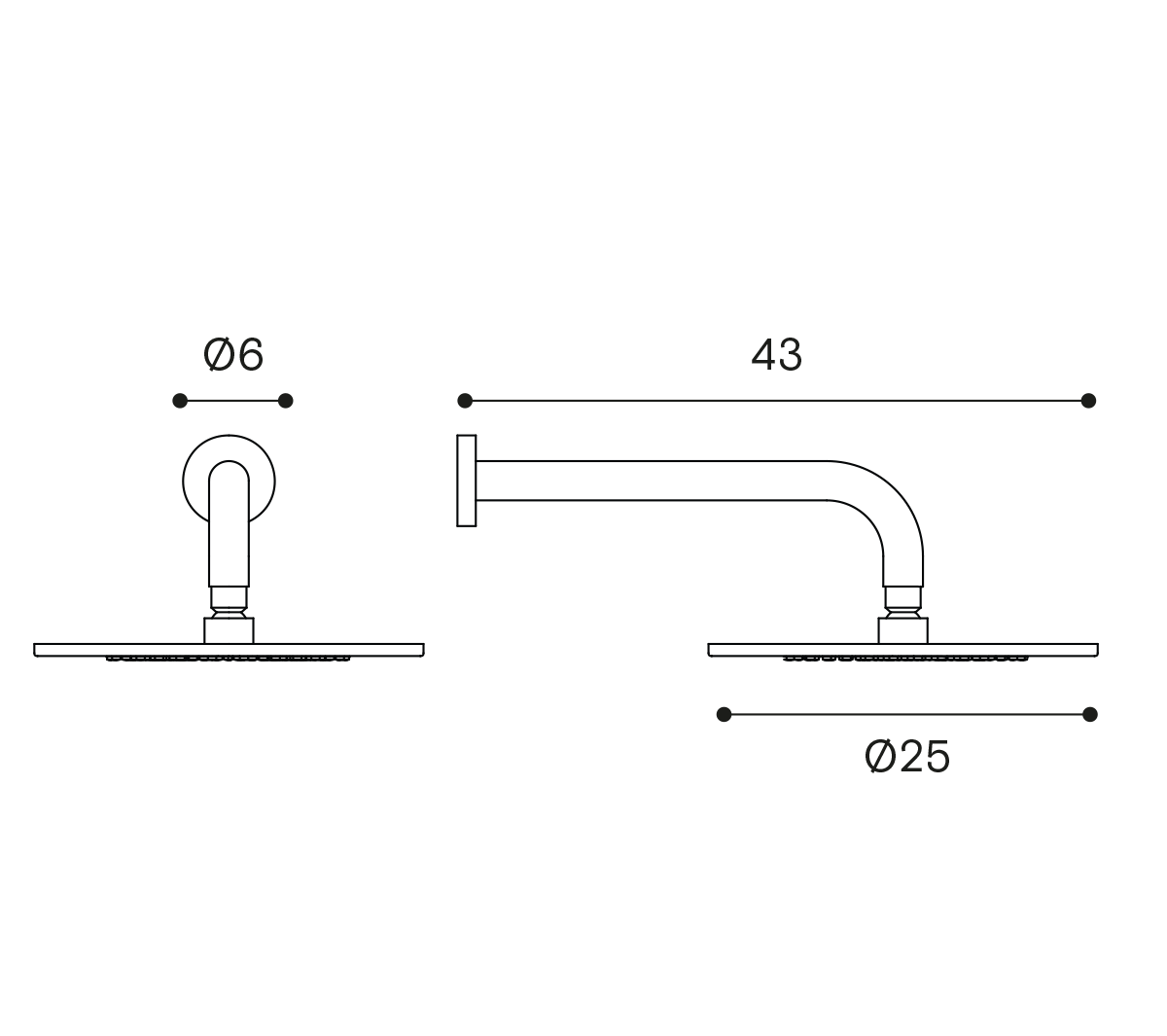 Ex.T SO20 SHINE Душевая лейка с настенным держателем EXSO20SHOT Sleek - Вид №1