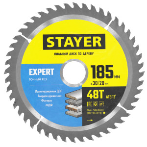 Диск пильный STAYER 3682-185-30-48_z01 9107338